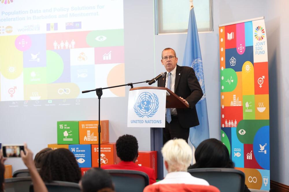 Simon Springett, UN Resident Coordinator for Barbados and the Eastern Caribbean