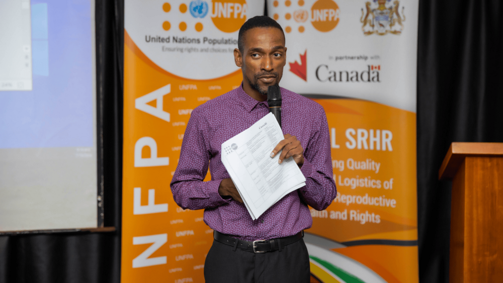 NFPA  Guyana Liaison Officer, Mr. Adler Bynoe, provided valuable inputs at the CSE Workshop.