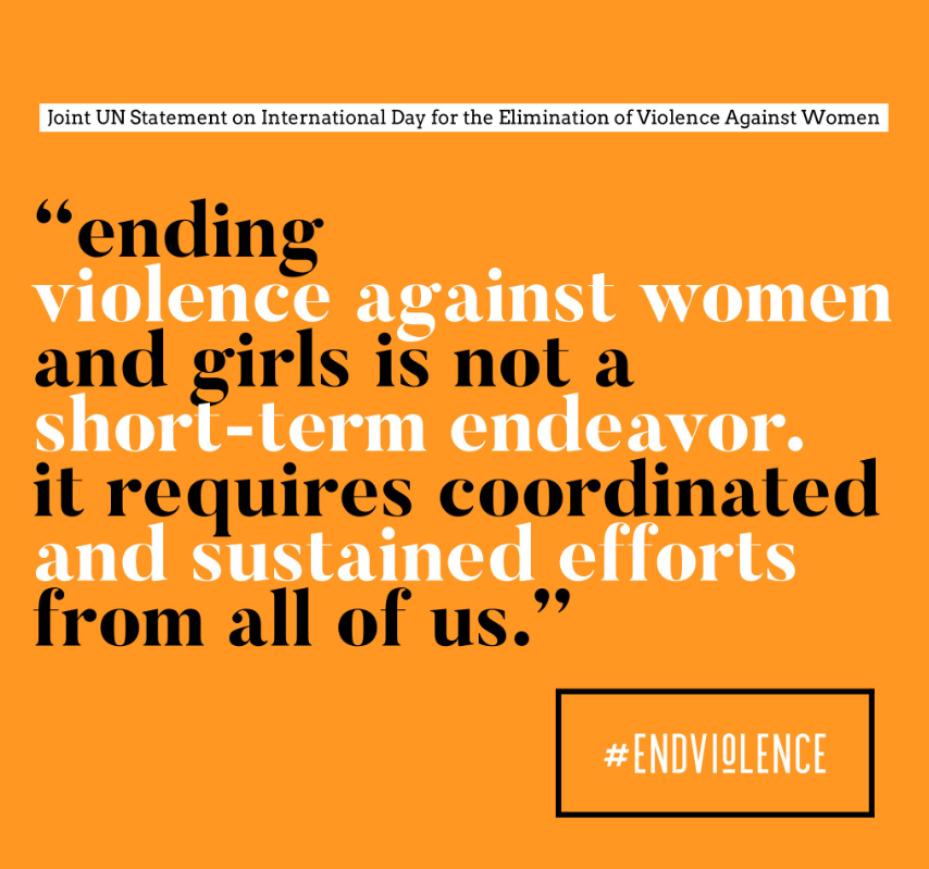 International Day for the Elimination of Violence Against Women