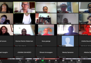 Image of participants in the virtual workshop that was held between October and November 2021 to address clinical management of rape (CMR) and intimate partner violence (IPV) in Trinidad and Tobago