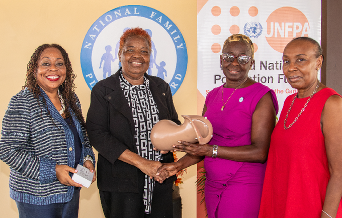Women and Girls of Jamaica benefit from IUCD Donation