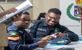 Jamaica’s police force benefits from training on domestic violence prevention and response