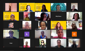 Image of participants in the four (4) day virtual workshop for the Minimum Initial Services Package (MISP) for Reproductive Health in Emergency Situations for Programme Officers in St. Lucia - April 15-23, 2021