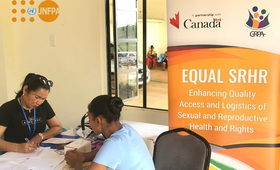 The EQUAL SRHR project provides mobile health care services to Venezuelan migrants in Guyana.