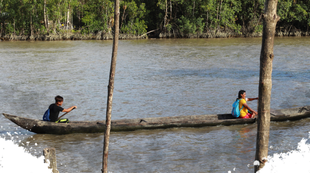 Indigenous community from the Orinoco Delta, one of Venezuela’s most remote regions.