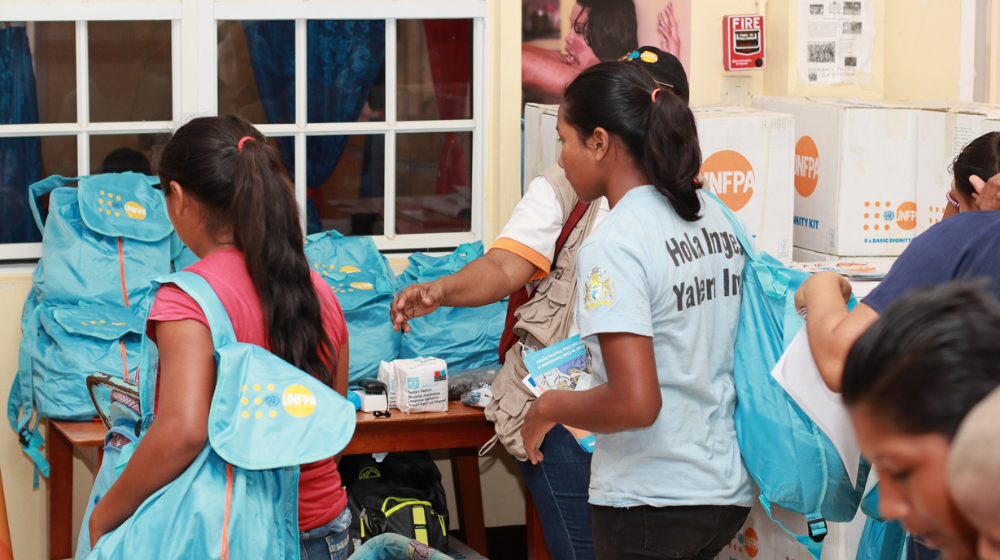 Venezuelan migrant women and girls in Guyana