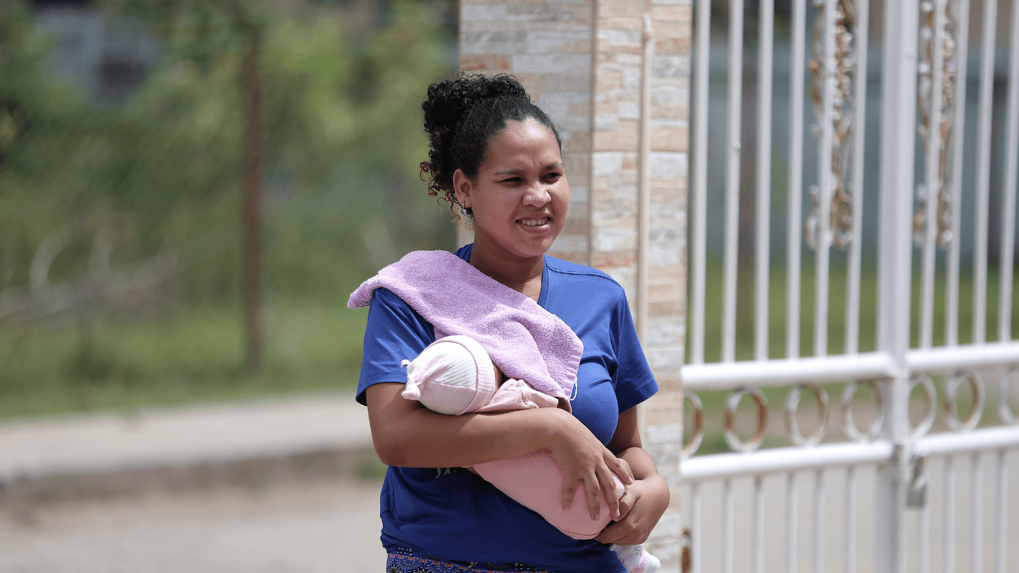 Digna Cendeno at a recent TTAM’S Cedros/Icacos Outreach