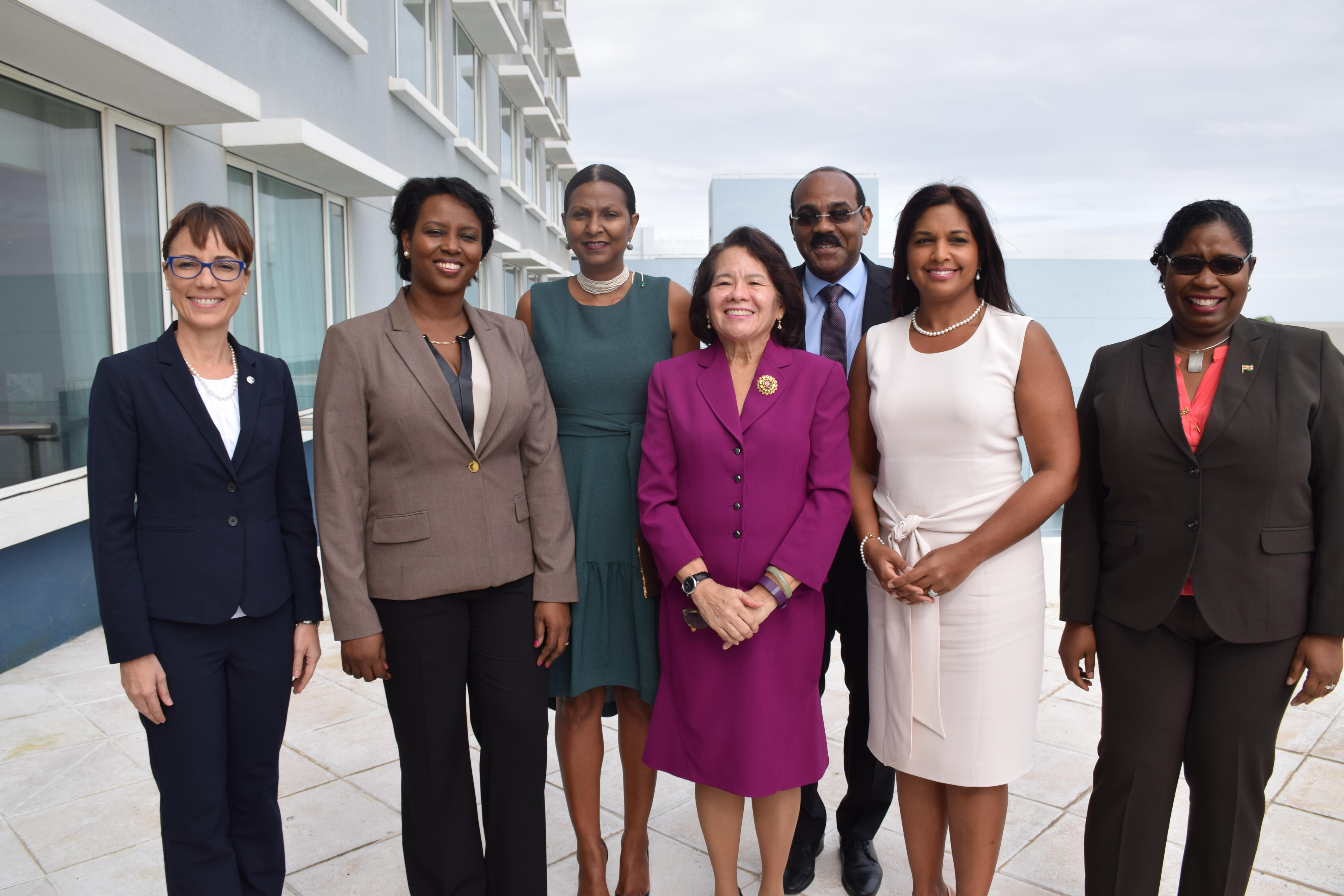 The First Ladies and Spouses of the Caribbean Network