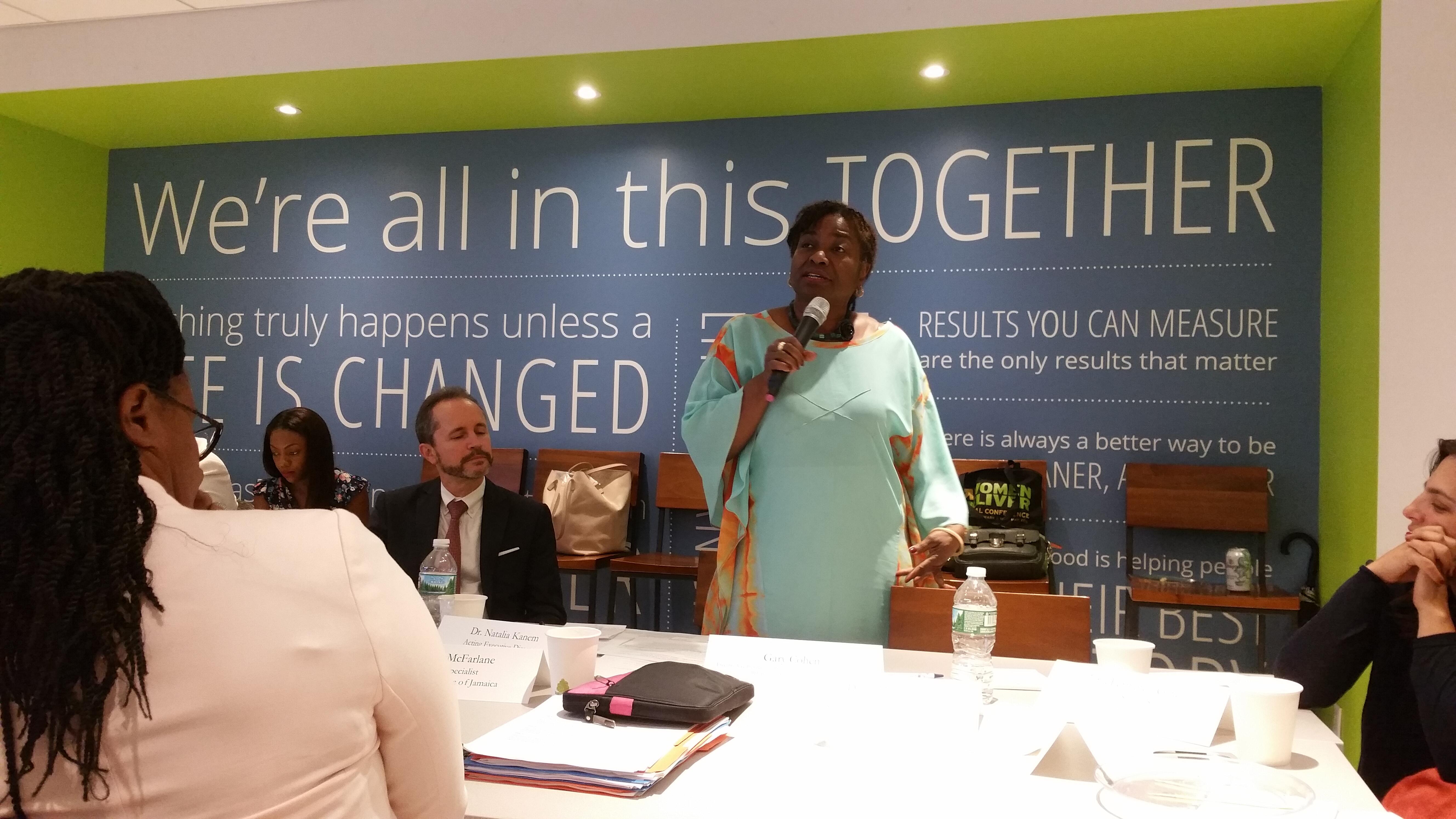 The Clinton Global Initiative (CGI): UNFPA Caribbean and partners meet with CGI stakeholders on regional health issues 