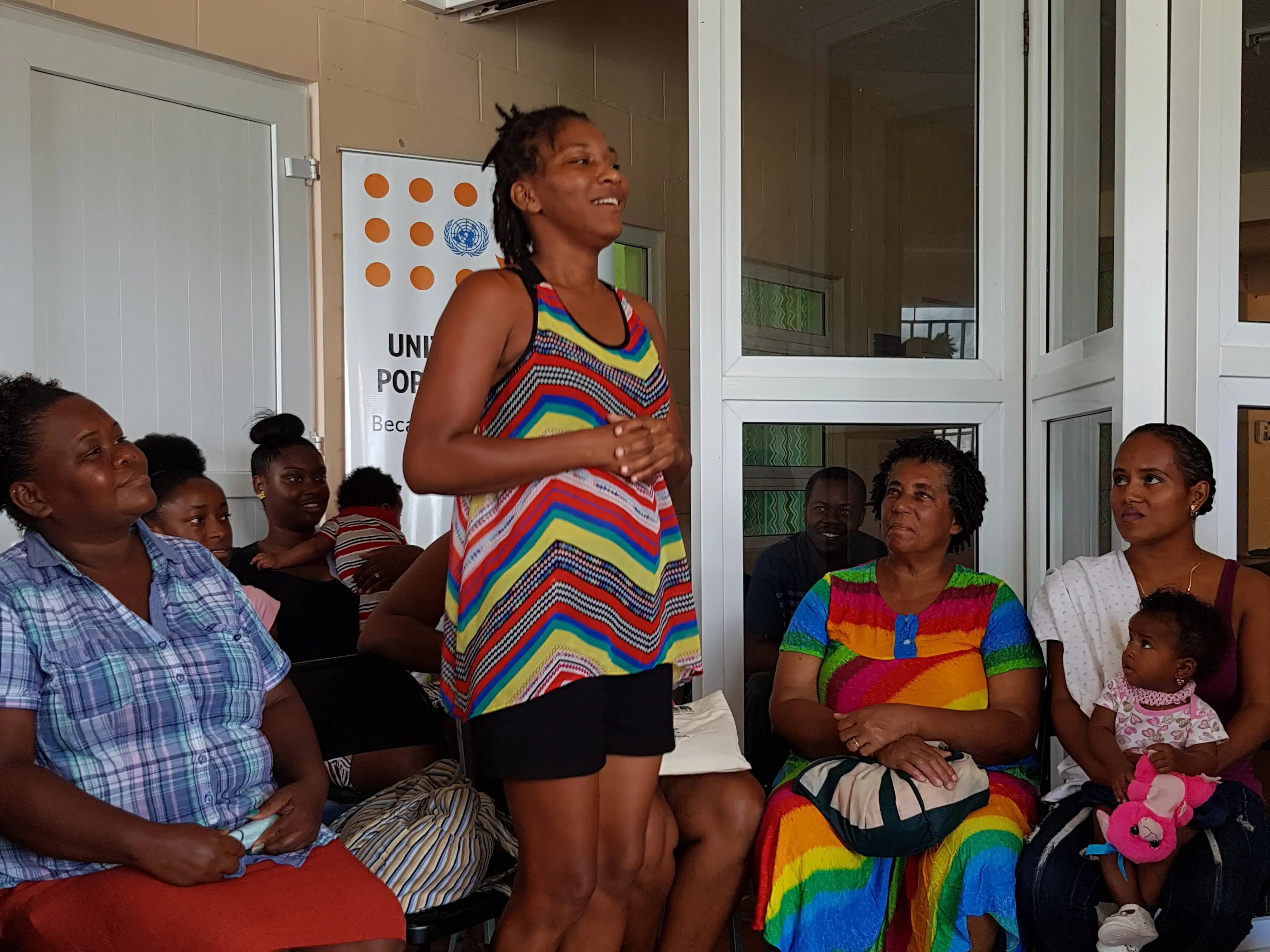 Humanitarian response to Dominica: Portsmouth Women’s Friendly Spaces gain access to SRH information & new digital skills