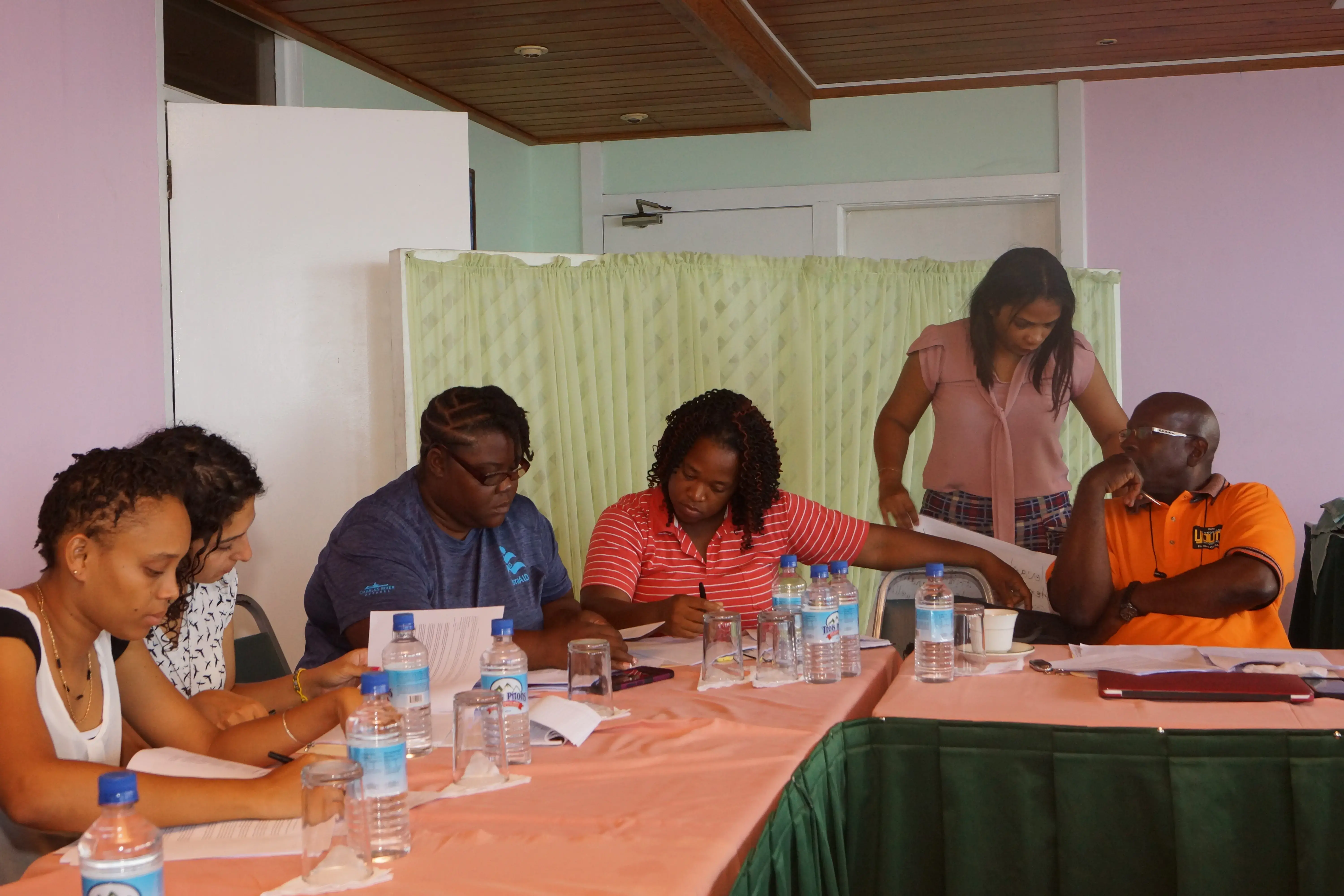 Humanitarian response to Dominica: Key stakeholders develop #GBV Standard Operating Procedures