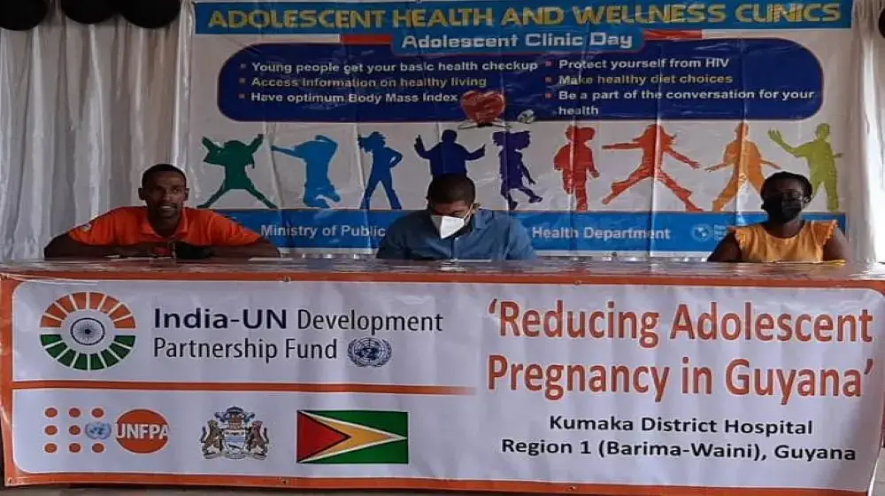 UNFPA in Guyana with support from India provides capacity building for Health Workers in Region 9