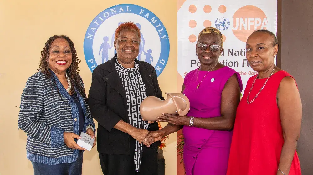 Women and Girls of Jamaica benefit from IUCD Donation