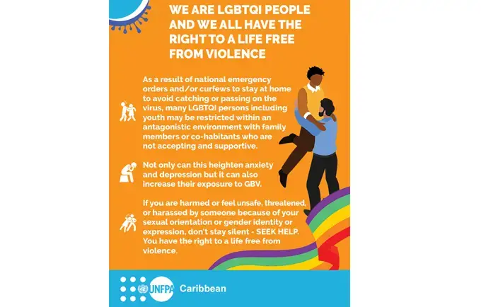 LGQBTQI Persons: We are LGBTQI people and we all have the right to a life free from violence